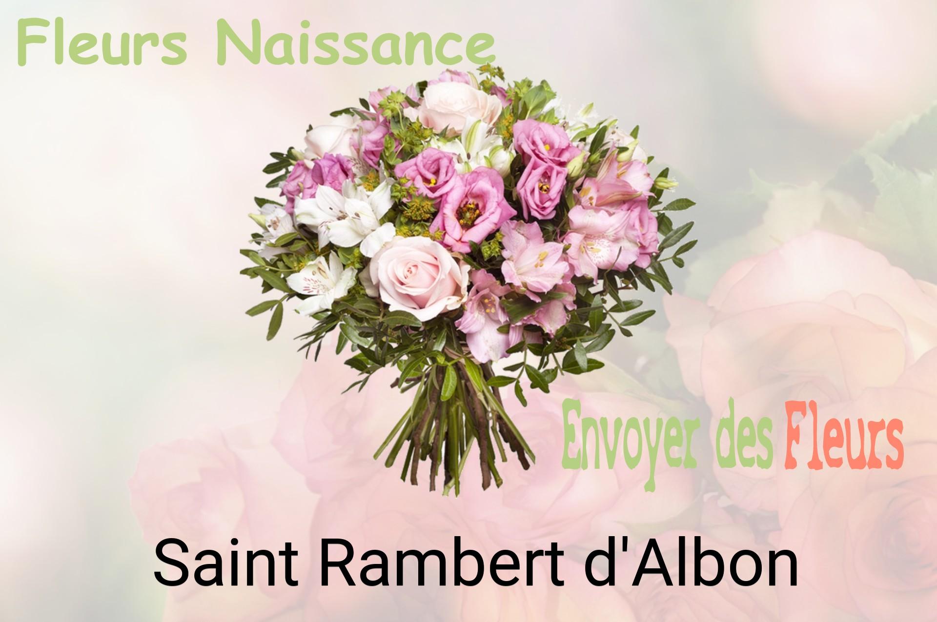 Bouquet de fleurs de naissance livré à Saint-Rambert-d'Albon