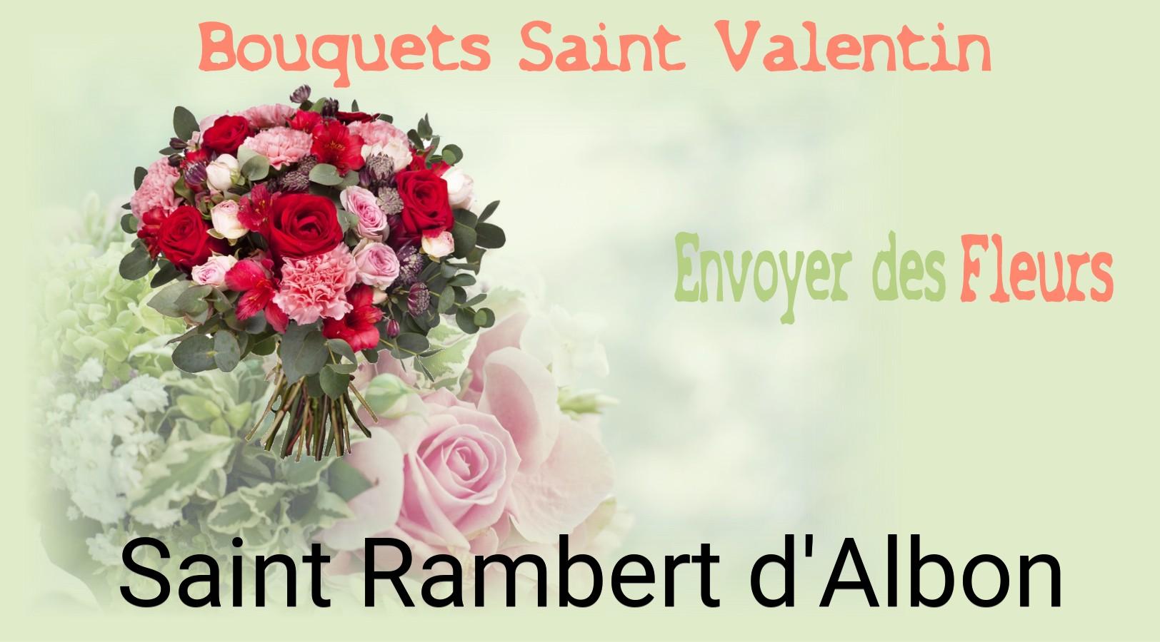 Roses de Saint-Valentin livrées à Saint-Rambert-d'Albon